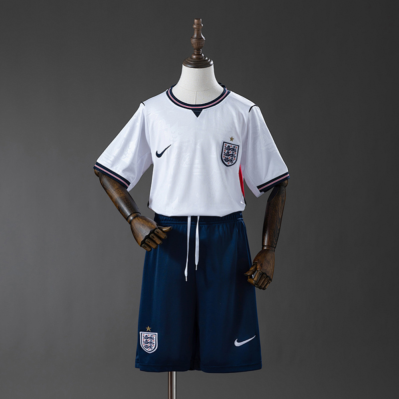 England 2026 Home Kids Kit Jersey Size 16-28